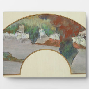 Edgar Degas   Fan, c.1879  Plaque