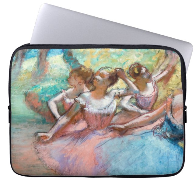 Edgar Degas - Four Ballerinas on Stage Laptop Sleeve (Front)