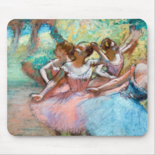 Edgar Degas - Four Ballerinas on Stage Mouse Pad
