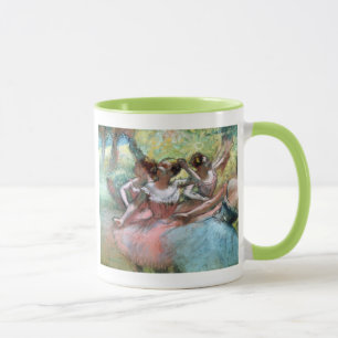 Edgar Degas   Four ballerinas on the stage Mug
