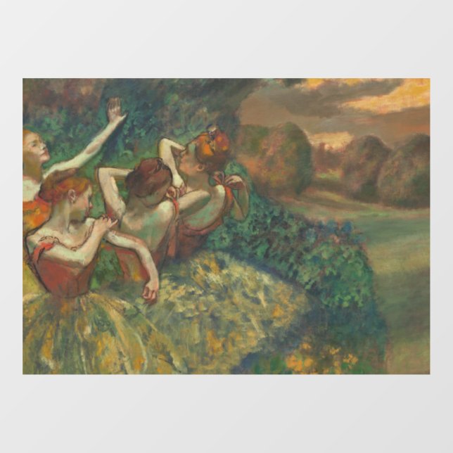 Edgar Degas Four Dancers Impressionist (Sheet)