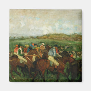 Edgar Degas   Gentlemen race, Before the Departure Magnet