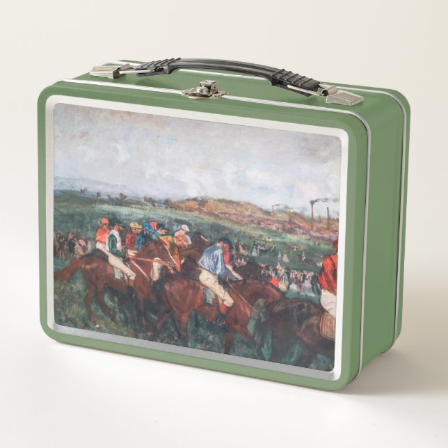 Edgar Degas - Gentlemen Race Metal Lunch Box (Front)