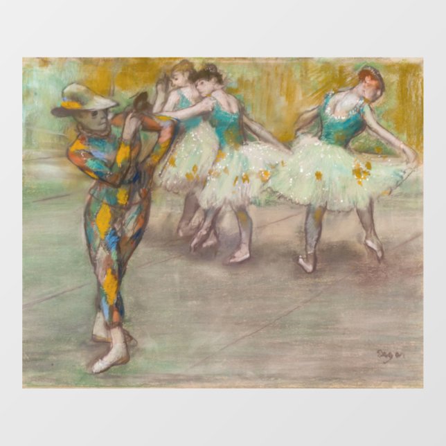 Edgar Degas - Harlequin Dance (Sheet)
