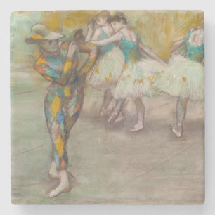 Edgar Degas - Harlequin Dance Stone Coaster