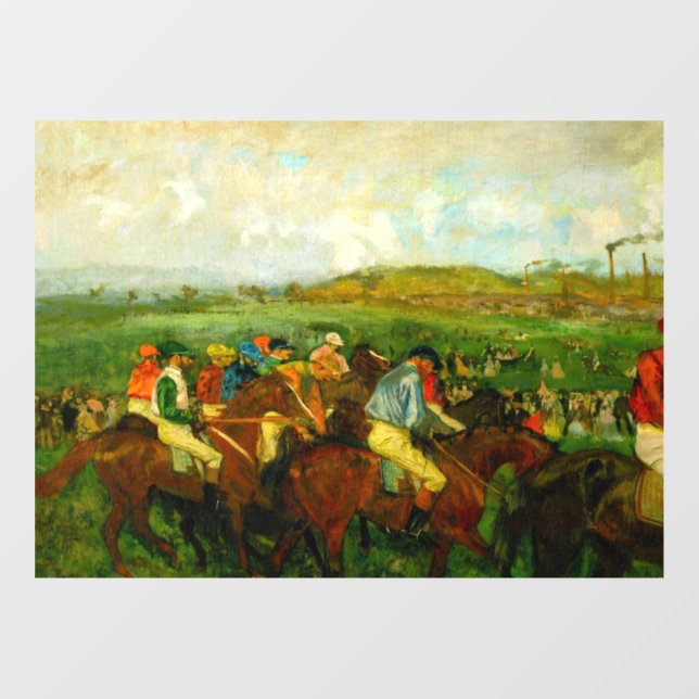 Edgar Degas Horseback Riding (Sheet)