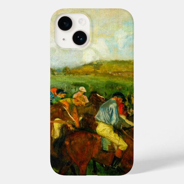 Edgar Degas Horseback Riding Case-Mate iPhone Case (Back)