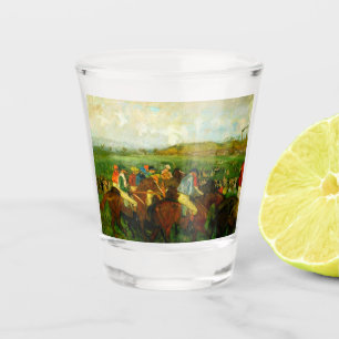 Edgar Degas Horseback Riding Shot Glass
