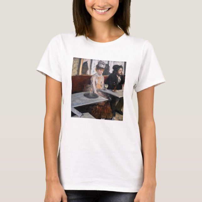 Edgar Degas - In a Cafe / The Absinthe T-Shirt (Front)