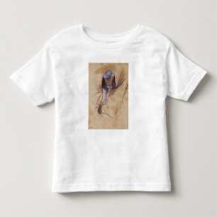 Edgar Degas Jockey flexed forward standing Toddler T-Shirt