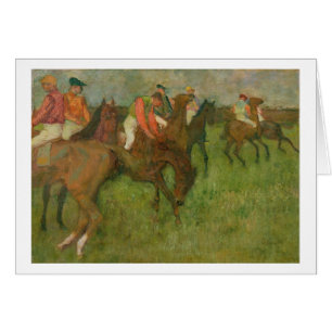 Edgar Degas Jockeys, 1886-90