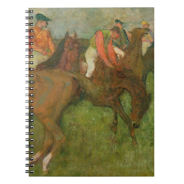 Edgar Degas | Jockeys, 1886-90 Notebook (Front)