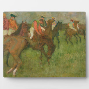 Edgar Degas   Jockeys, 1886-90 Plaque