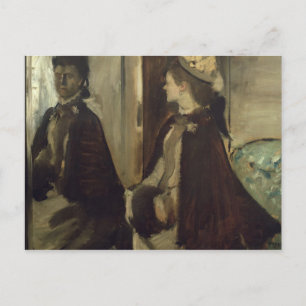 Edgar Degas Madame Jeantaud in the mirror Postcard