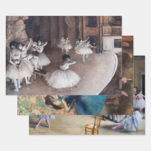 Edgar Degas - Masterpieces Selection Wrapping Paper Sheet