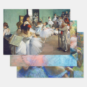 Edgar Degas - Masterpieces Selection Wrapping Paper Sheet