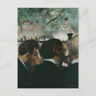 Edgar Degas | Orchestra Musicians Postcard