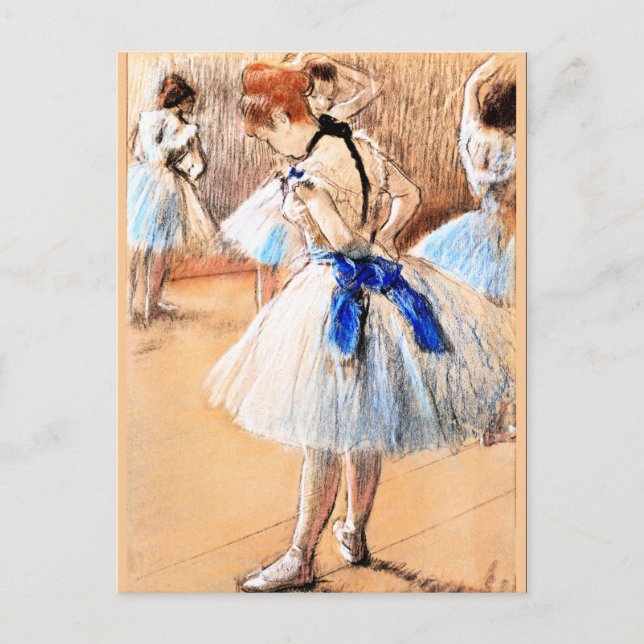 Edgar Degas painting, Dancer, 1880 Postcard (Front)