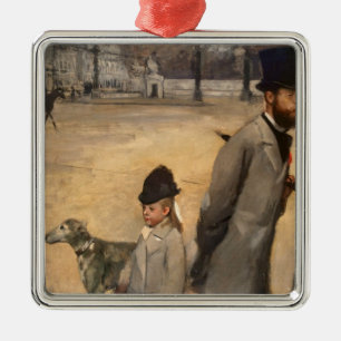Edgar Degas Place de la Concorde, 1875 Metal Ornament