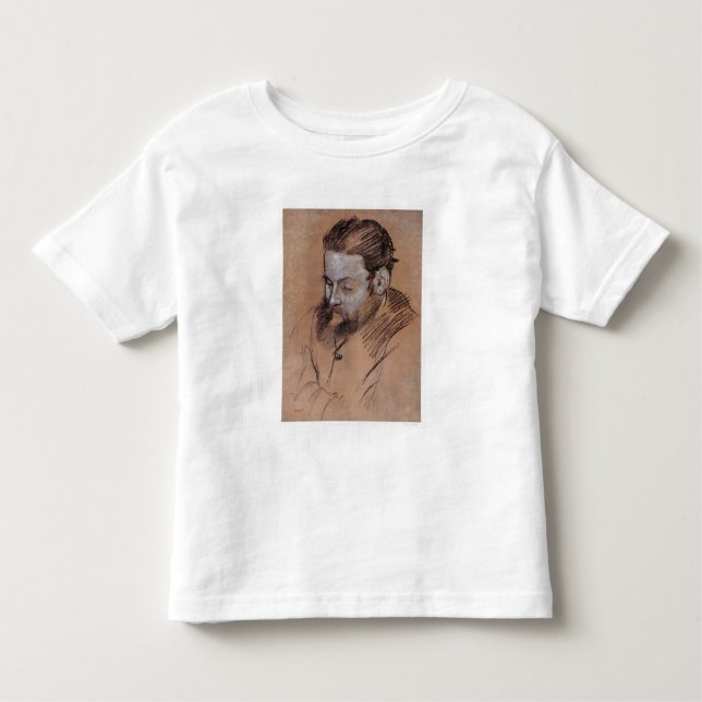 Edgar Degas | Portrait of Diego Martelli Toddler T-Shirt (Front)
