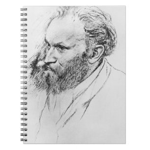 Edgar Degas Portrait of Edouard Manet Notebook