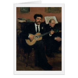 Edgar Degas Portrait of Lorenzo Pagans