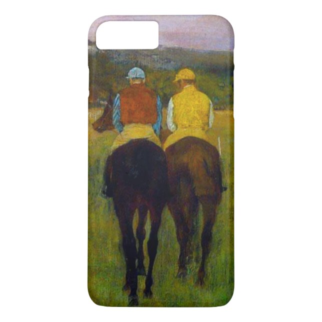 Edgar Degas Race Horses at Longchamp Case-Mate iPhone Case (Back)