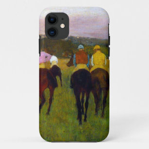 Edgar Degas Race Horses at Longchamp iPhone 11 Case