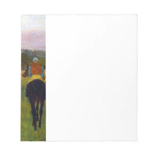 Edgar Degas Race Horses at Longchamp Notepad