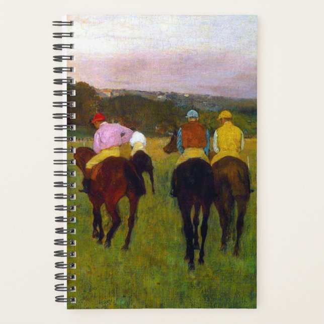 Edgar Degas Race Horses at Longchamp Planner (Front)