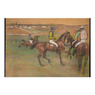 Edgar Degas - Race Horses Photo Print