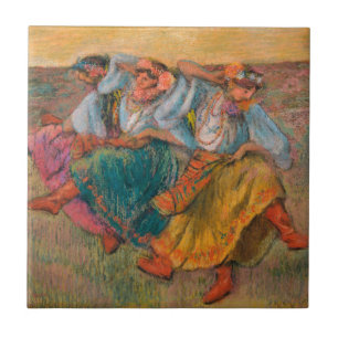 Edgar Degas Russian Dancers Ceramic Tile