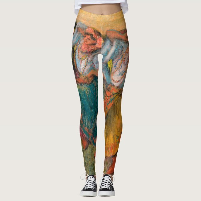 Edgar Degas Russian Dancers Leggings (Front)