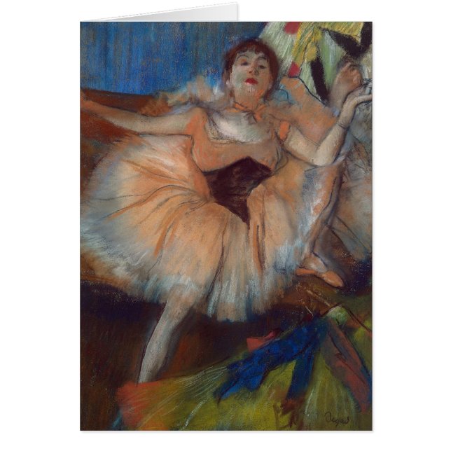 Edgar Degas | Seated Dancer, 1879-80 (Front)