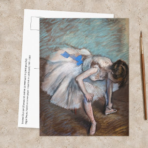 Edgar Degas - Seated Dancer Postcard