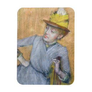 Edgar Degas Seated Woman, 1887 Magnet
