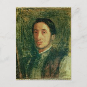 Edgar Degas Self Portrait as a Young Man Postcard