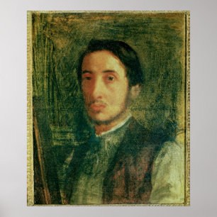 Edgar Degas   Self Portrait as a Young Man Poster