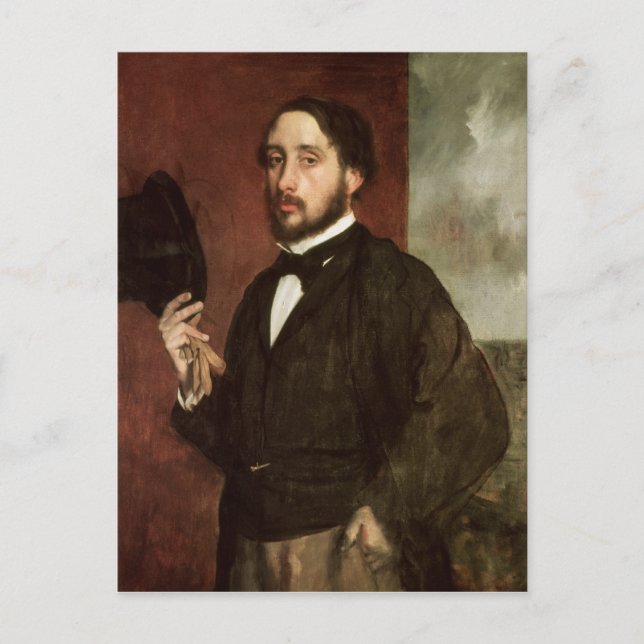 Edgar Degas | Self portrait, c.1862 Postcard (Front)