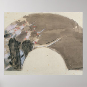Edgar Degas Sketch for a fan, c.1879 Poster