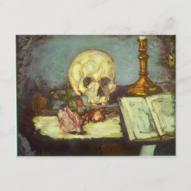 Edgar Degas - Skull Postcard (Front)