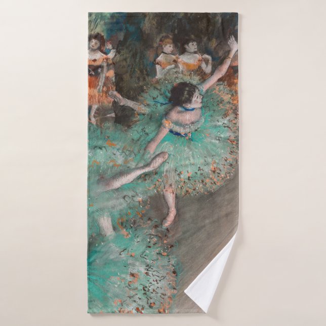 Edgar Degas - Swaying Dancer / Dancer in Green Bath Towel Set (Bath Towel)
