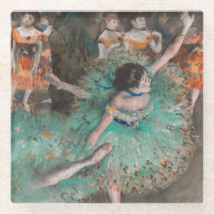 Edgar Degas - Swaying Dancer / Dancer in Green Glass Coaster