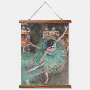 Edgar Degas - Swaying Dancer / Dancer in Green Hanging Tapestry