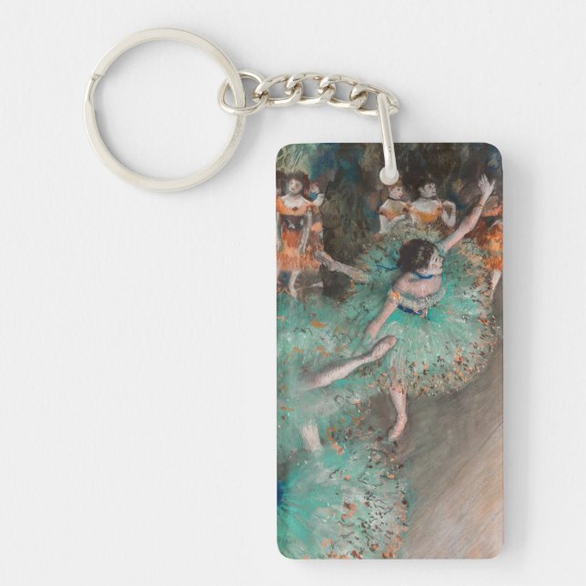 Edgar Degas - Swaying Dancer / Dancer in Green Key Ring (Front)