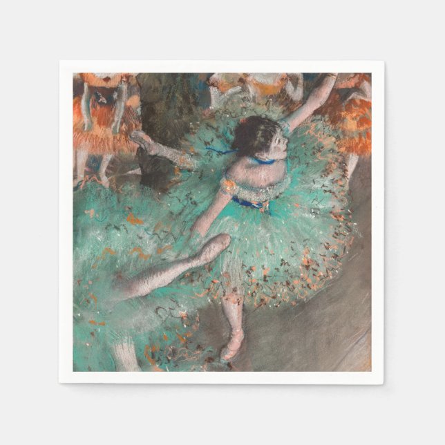Edgar Degas - Swaying Dancer / Dancer in Green Napkin (Front)