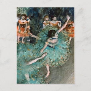Edgar Degas - Swaying Dancer. Dancer In Green Postcard