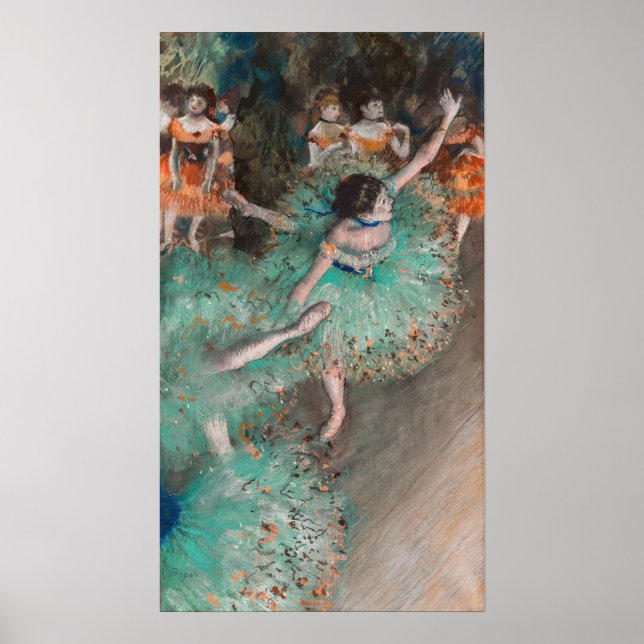 Edgar Degas - Swaying Dancer / Dancer in Green Poster (Front)