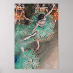 Edgar Degas - Swaying Dancer / Dancer in Green Poster