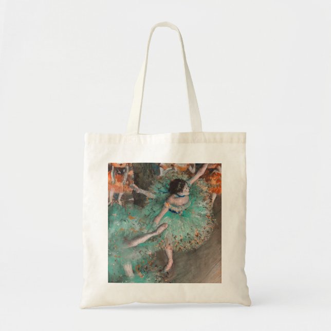 Edgar Degas - Swaying Dancer / Dancer in Green Tote Bag (Front)